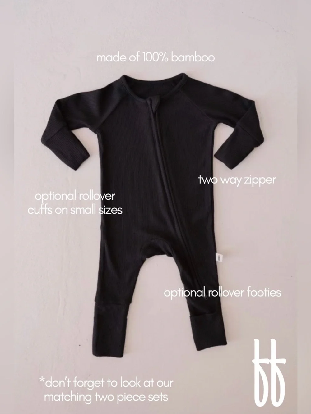 Forever French Bamboo Zip Pajamas